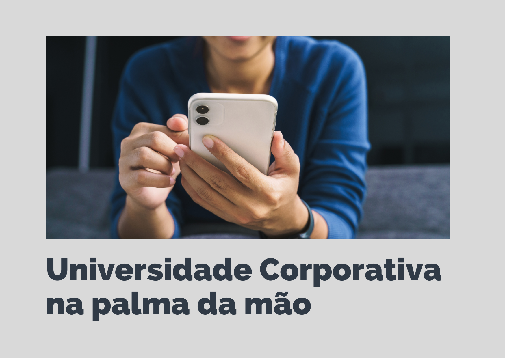 Acesse a Universidade também pelo celular