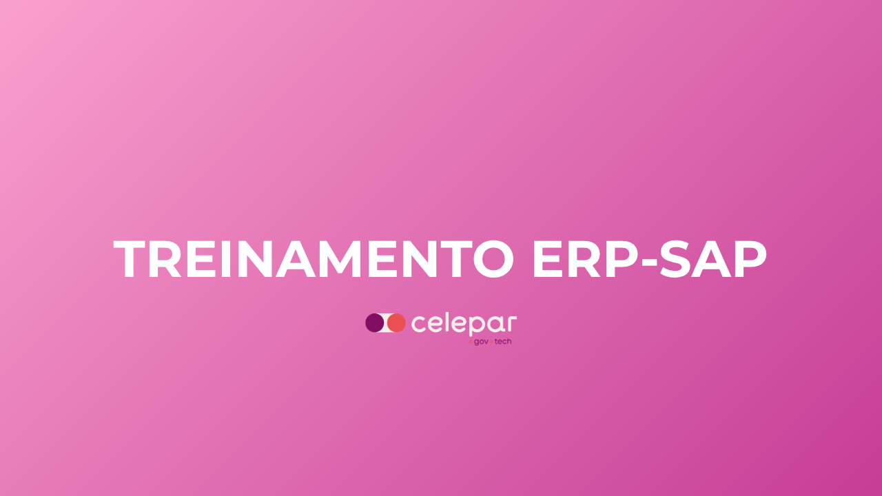 Treinamento ERP - SAP